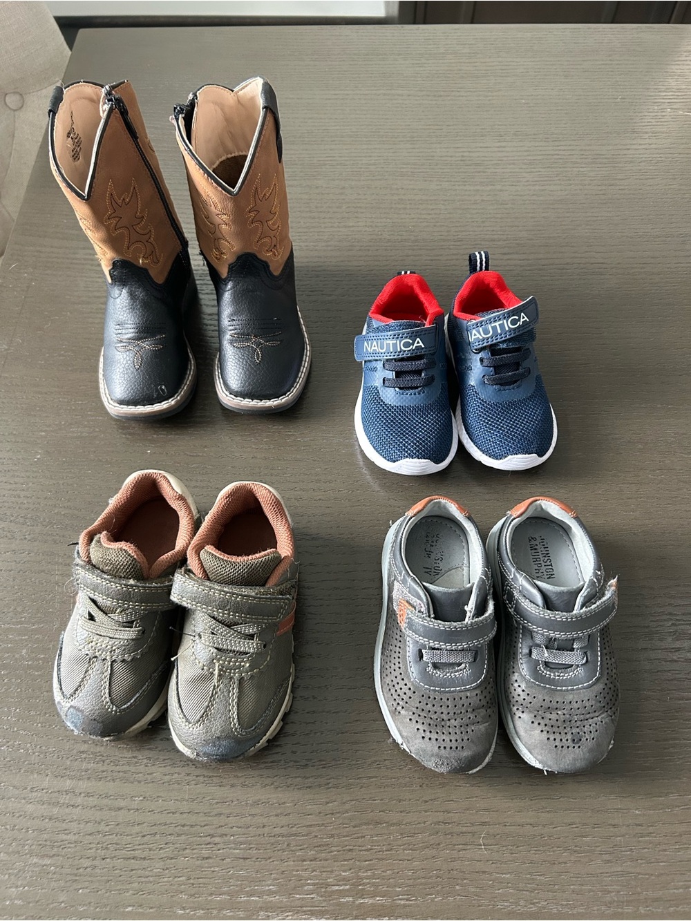 Kids shoe and boot bundle